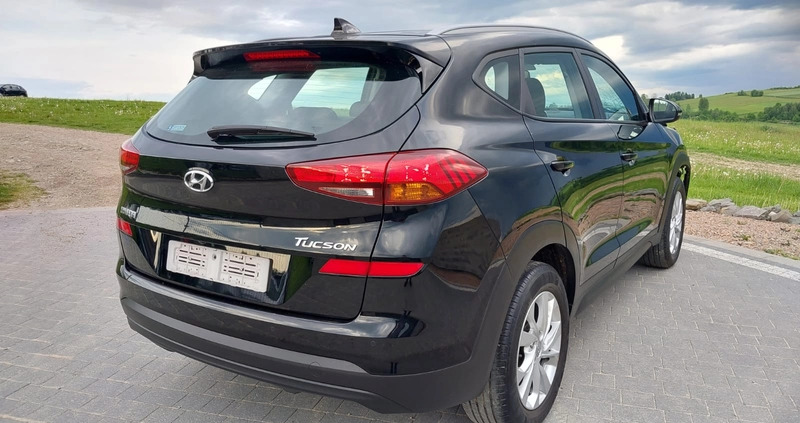 Hyundai Tucson cena 53700 przebieg: 38000, rok produkcji 2019 z Witnica małe 92